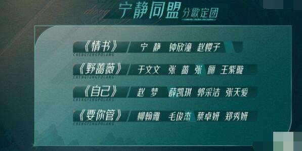 乘风破浪一公歌单